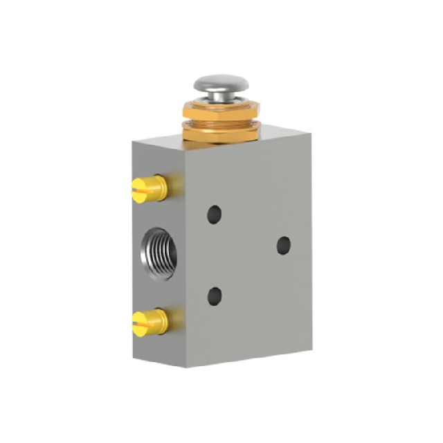 美國Humphrey TAC小型四通按鈕閥 41P