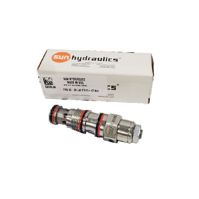 美國Sun Hydraulics 泄壓閥 TRQ30-35 LbfFT/41-47Nm