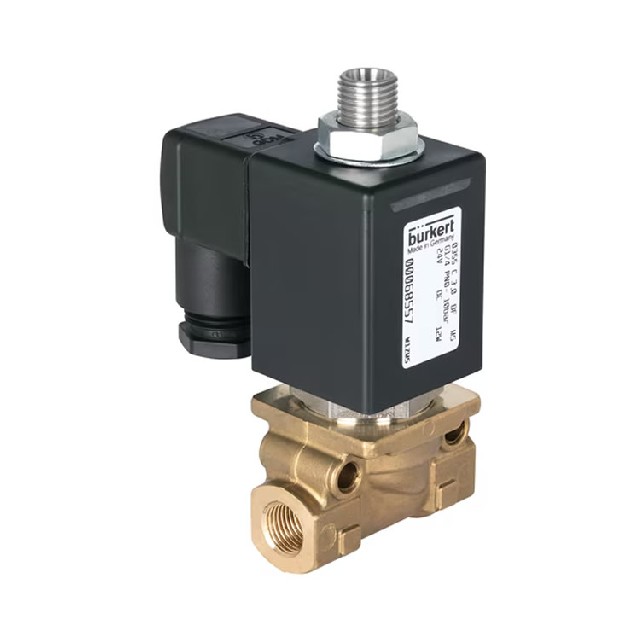 德國burkert 3/2通直動式柱塞閥 0355