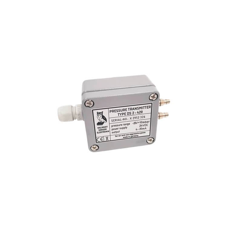 Kalinsky 壓差變送器 DS2-420-20+ 10 mbar